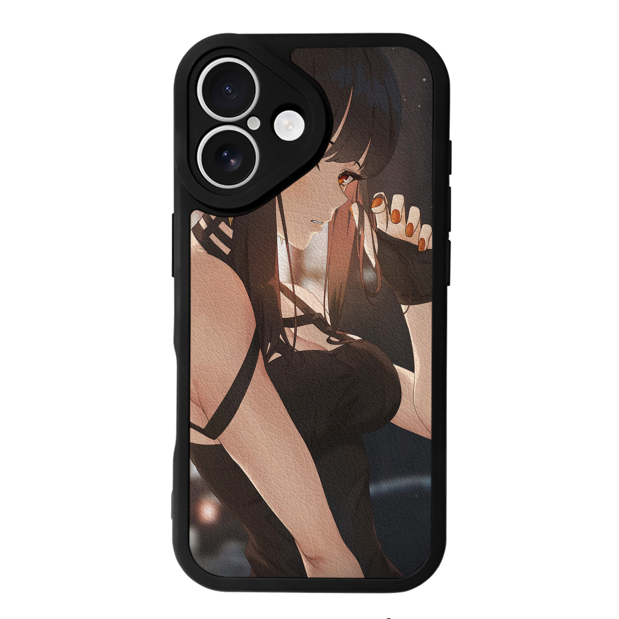 （画像用） SPY×FAMILY间谍家家酒 【iPhone 16シリーズ対応】シリコンスマホケース（レザー調） 材質：シリコン